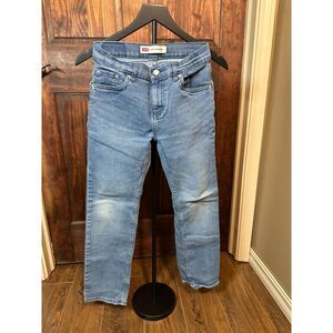 Levi’s Boys 514 Straight Jeans Size 27x27 Blue Denim Medium Wash
